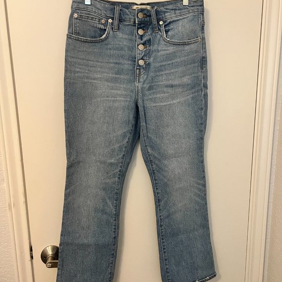 Madewell Cali Demi-Boot Jeans - Picture 1 of 6